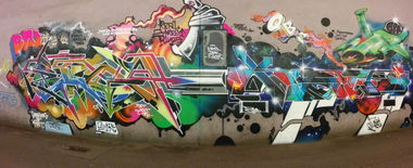 Graffiti Wall - Photo by Suio - Hamburg (2014)