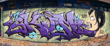 Graffiti Wall - Photo by Suio - Skum, Hamburg (2014)