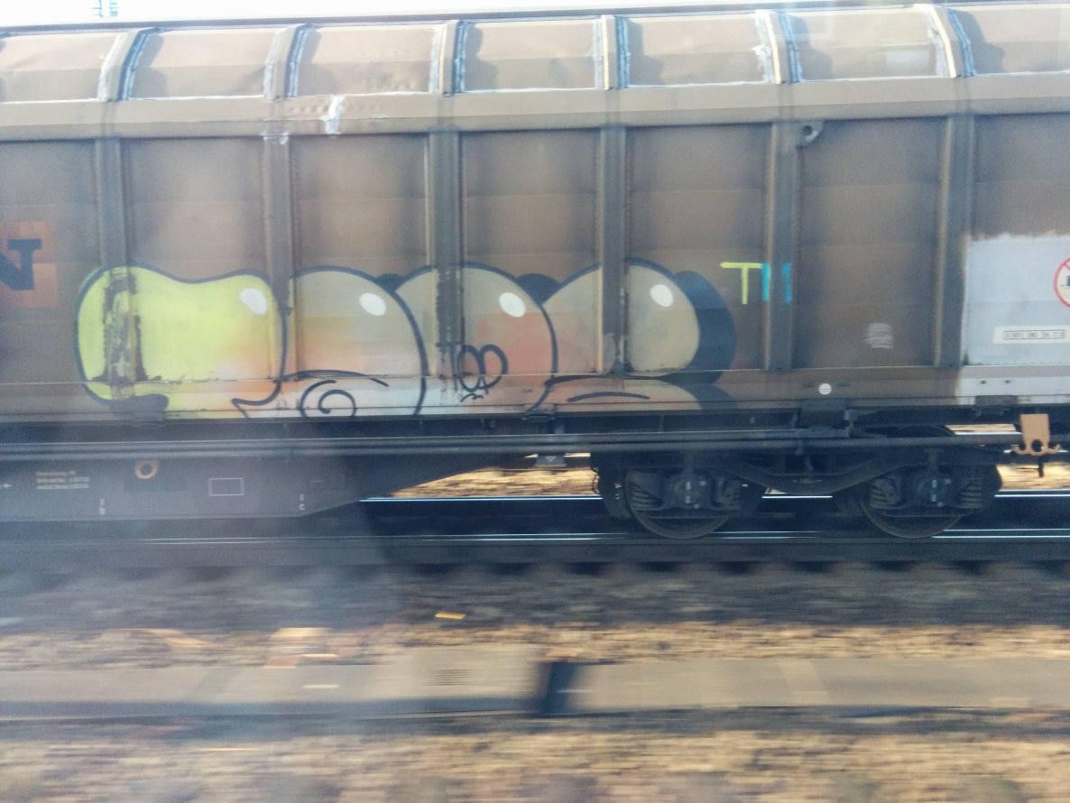 Graffiti Train - Photo by Suio - Taps, international, topsprayer