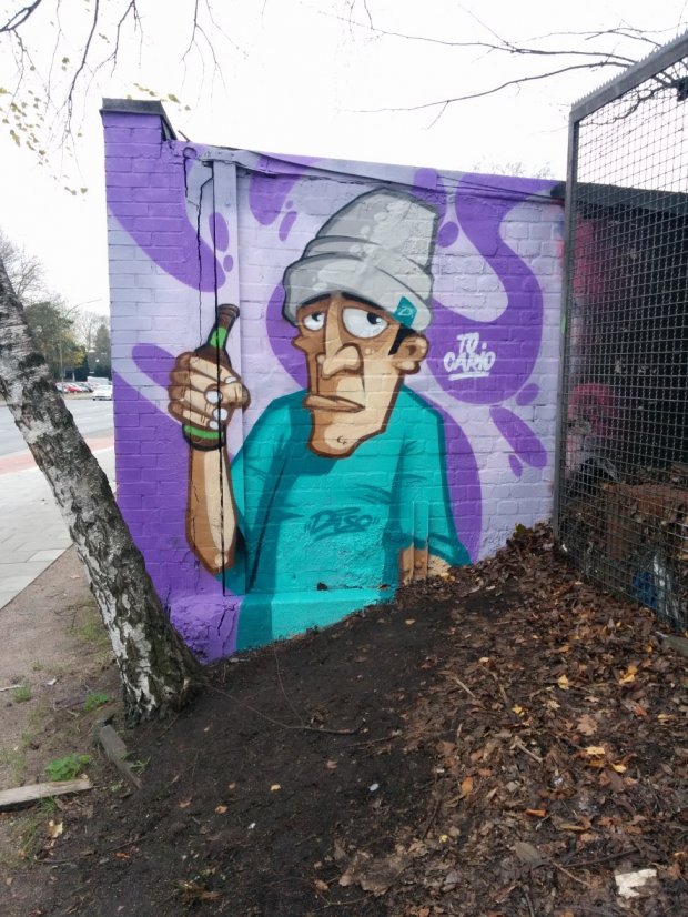 Graffiti Wall - Photo by Suio - Diso, Hamburg (2014)