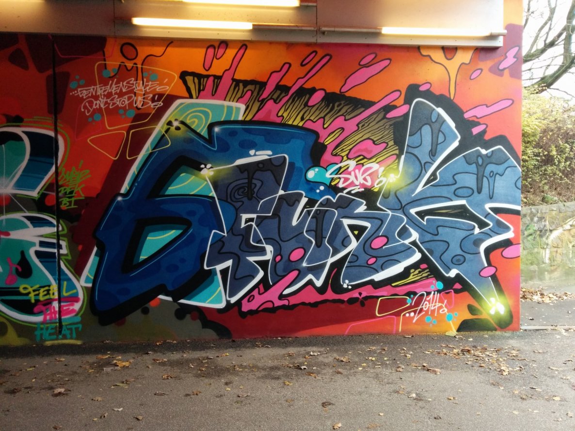 Graffiti Wall - Photo by Suio - Gfunk, Hamburg (2014)