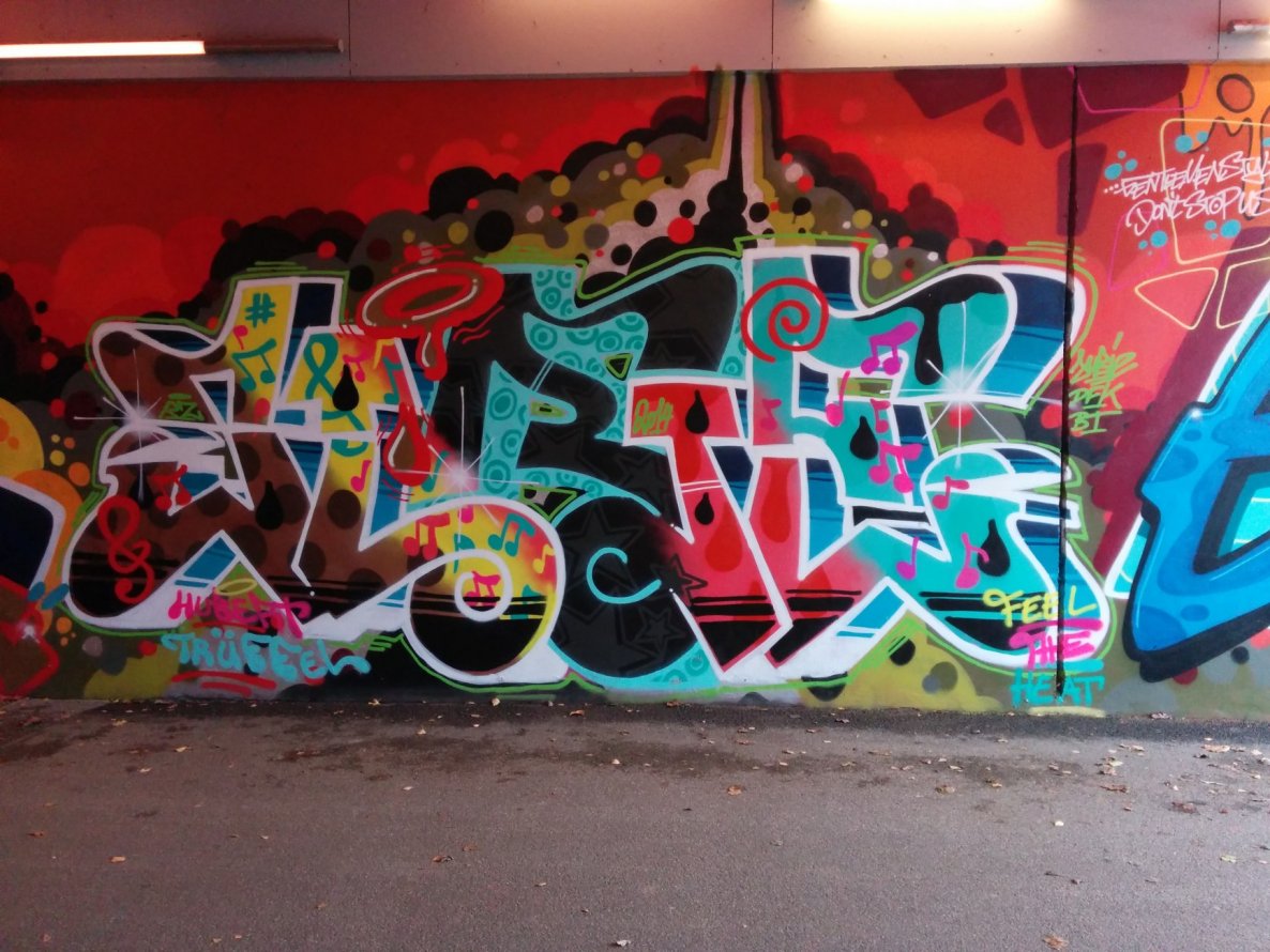 Graffiti Wall - Photo by Suio - Hamburg (2014)