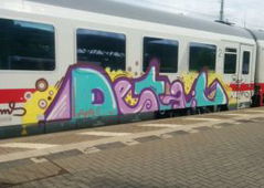 Graffiti Video - Photo by Suio - Otis, Rache, Detail
