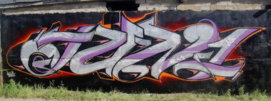 Graffiti Wall in Astana - Photo by SunOne - Walls