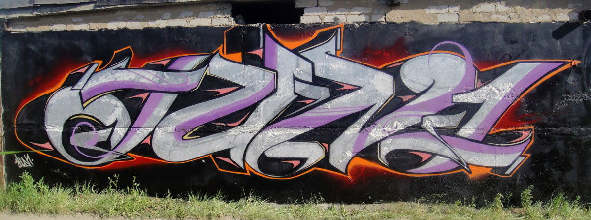 Graffiti Wall in Astana - Photo by SunOne - Walls