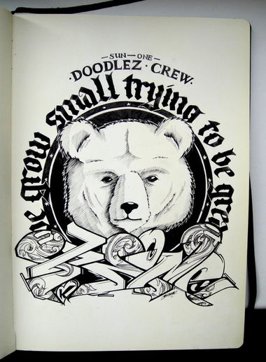 Graffiti Sketch - Photo by SunOne (2013)