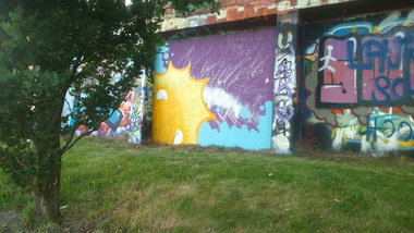 Graffiti Wall - Photo by Sunshine
