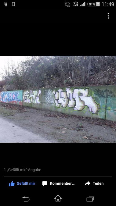 Graffiti Wall - Photo by Sunshine - igor, zerg