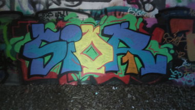Graffiti Wall in Essen - Photo by Sunshine - sior, graffiti, ruhrpott
