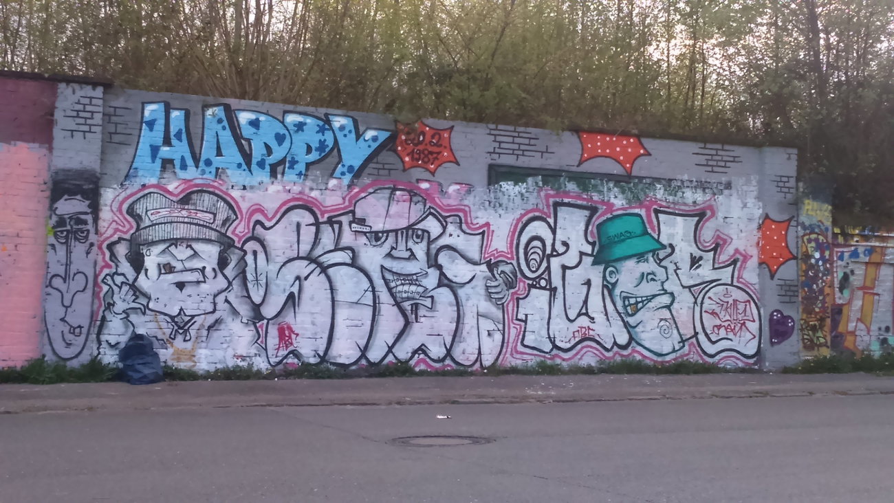 Graffiti Wall - Photo by Sunshine