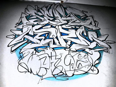 Graffiti Wall - Photo by Sunshine - Serg