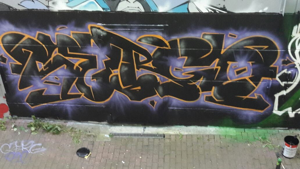 Graffiti Wall in Essen borbeck - Photo by Sunshine - serg, sergo, sodr (2017)