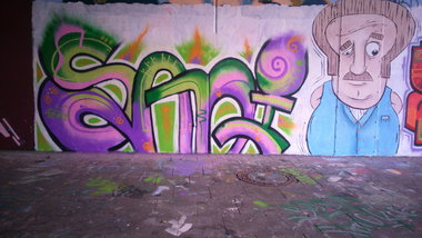 Graffiti Wall - Photo by Sunshine