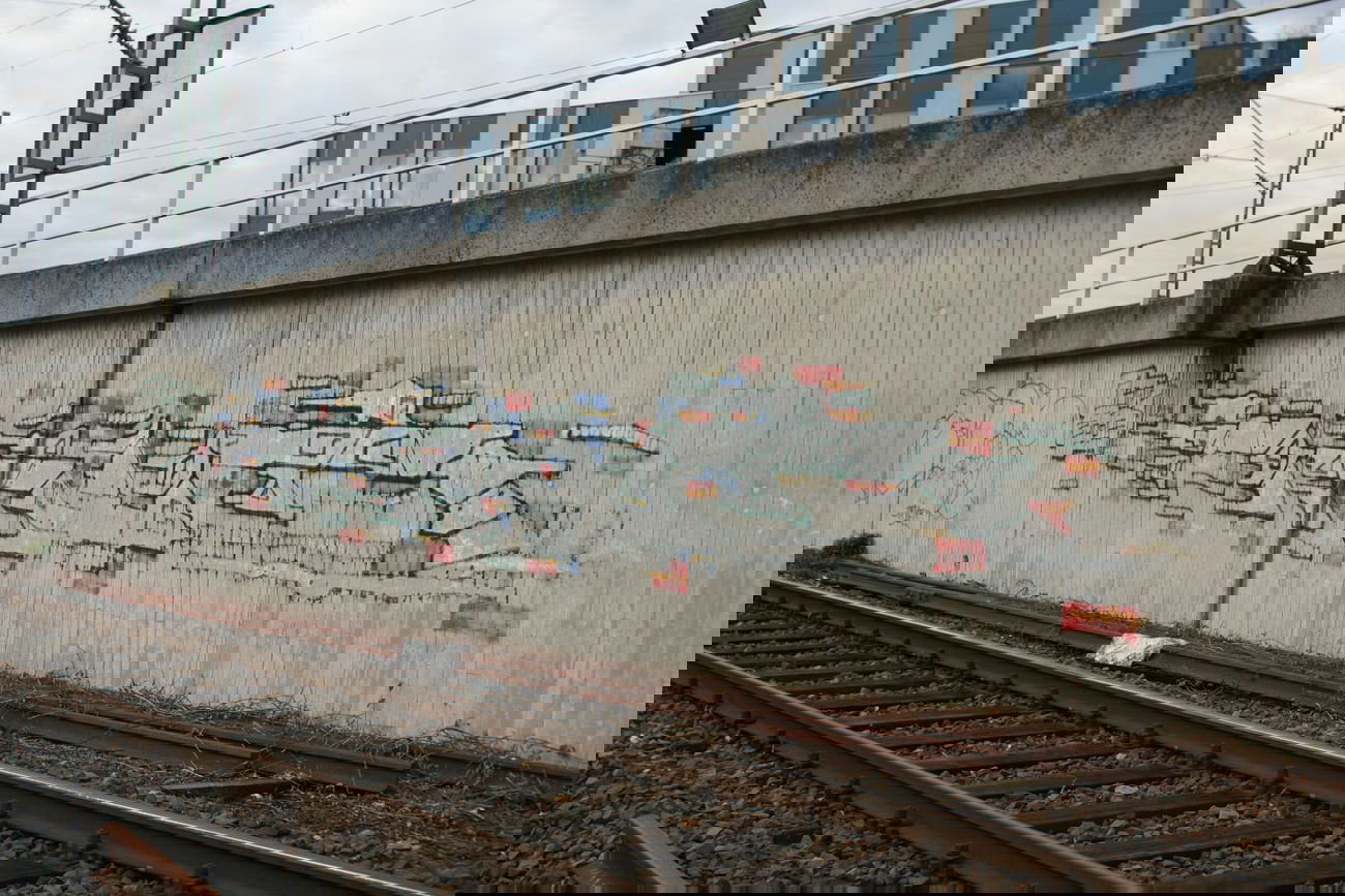 Graffiti Wall - Photo by SuperBoy1312 - raub, cbc (2009)