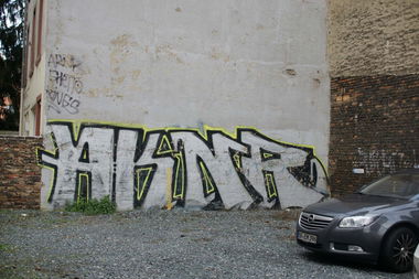 Graffiti Bombing in Frankfurt - Photo by SuperBoy1312 - ak, nr, frankfurt