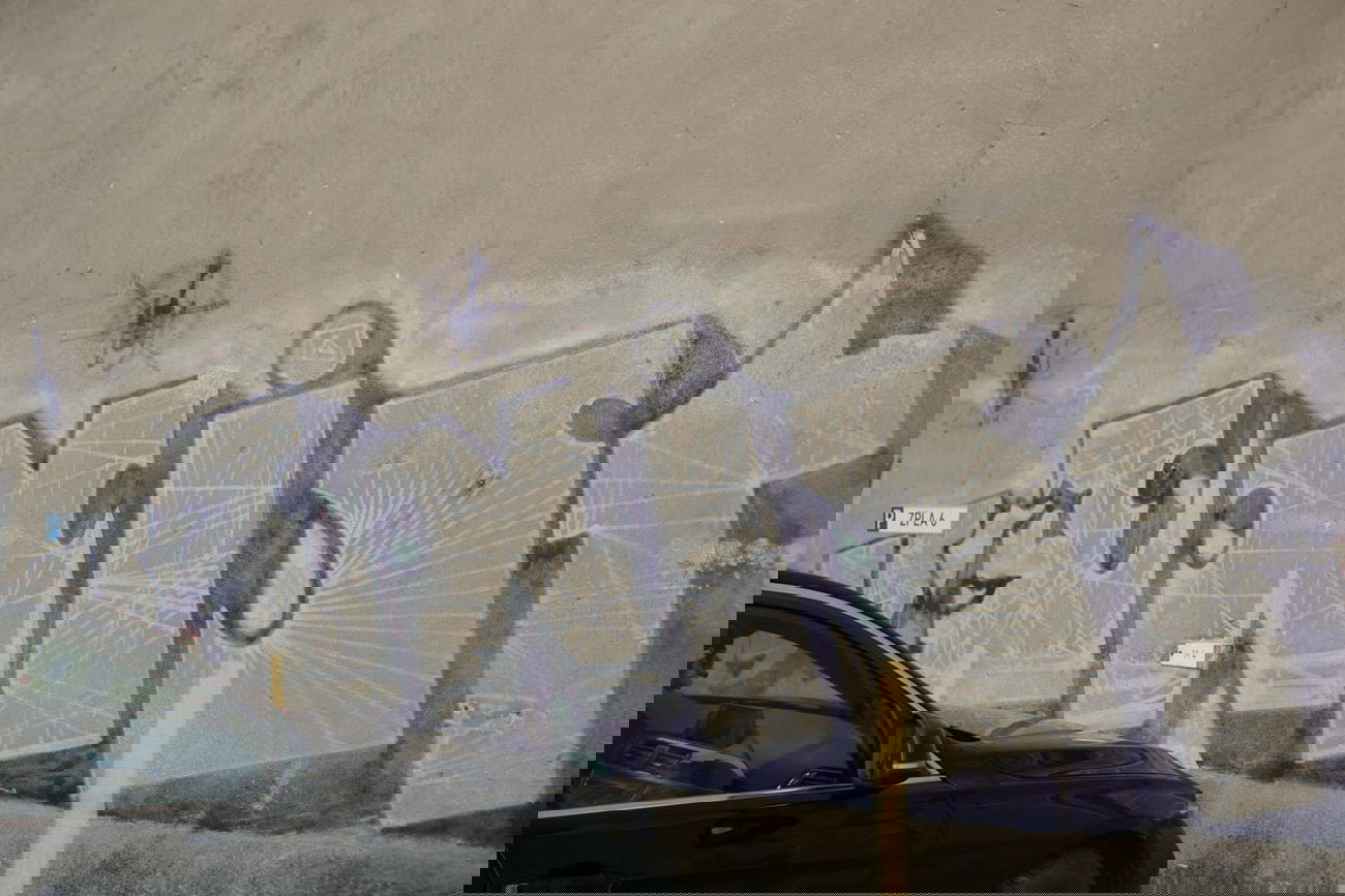 Graffiti Bombing in Frankfurt - Photo by SuperBoy1312 - exist, frankfurt