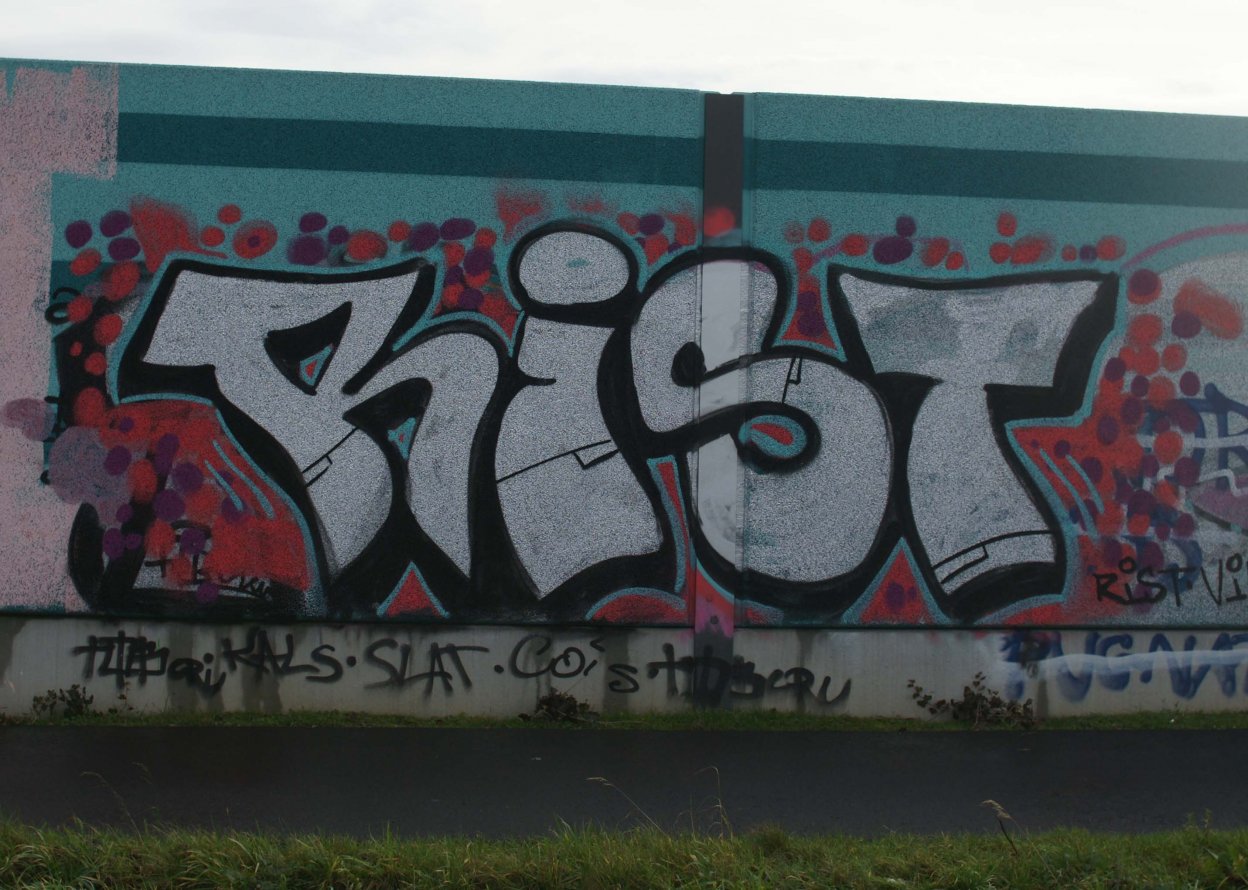 Graffiti Wall - Photo by SuperBoy1312 - rist, frankfurt
