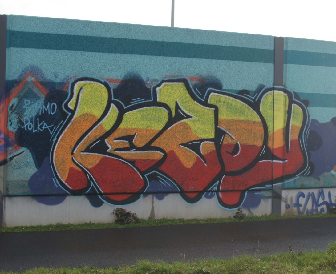 Graffiti Wall in Frankfurt - Photo by SuperBoy1312 - kezdy, frankfurt
