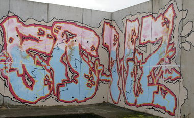 Graffiti Wall in Frankfurt - Photo by SuperBoy1312 - Bonz, Frankfurt