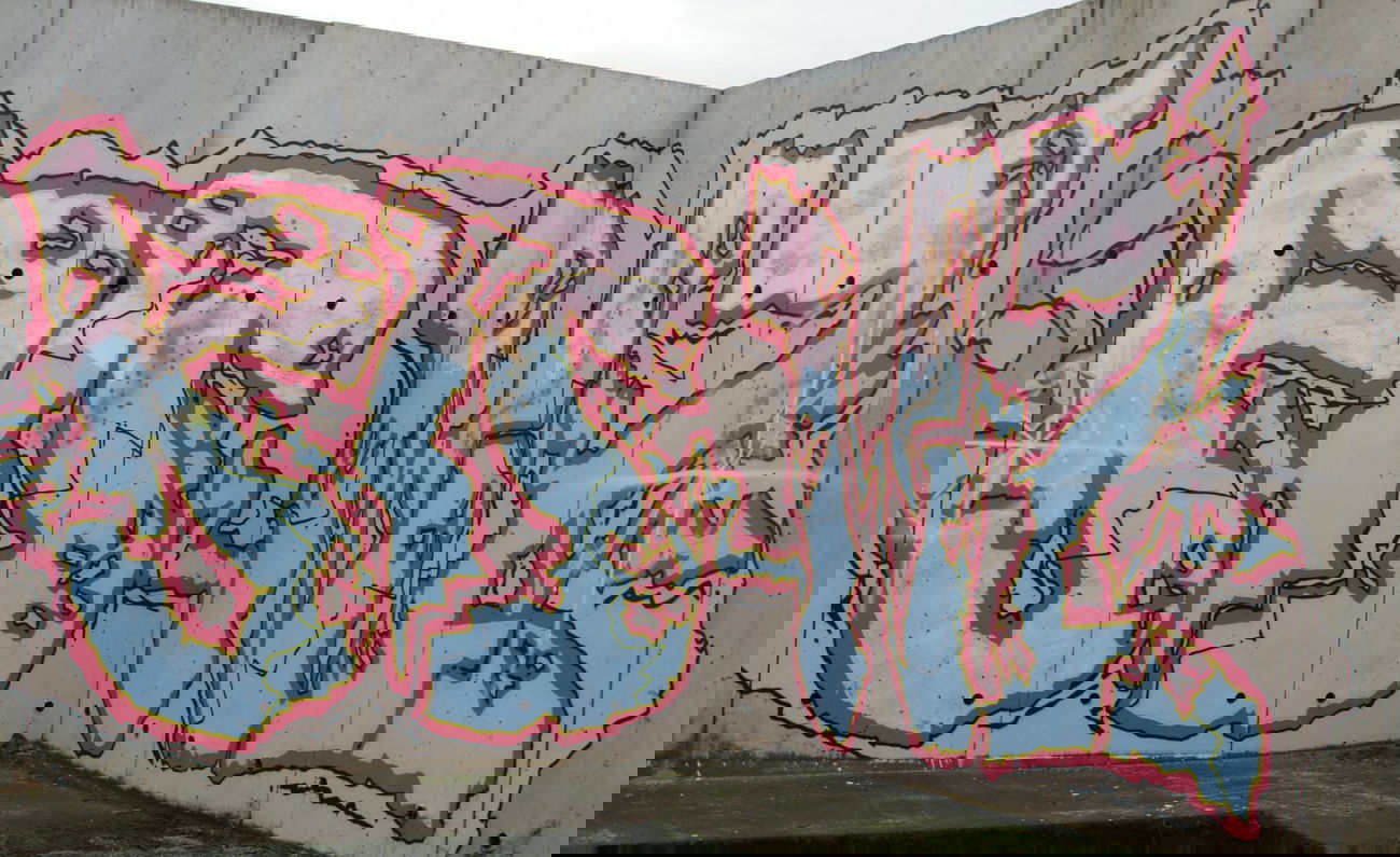 Graffiti Wall in Frankfurt - Photo by SuperBoy1312 - Bonz, Frankfurt