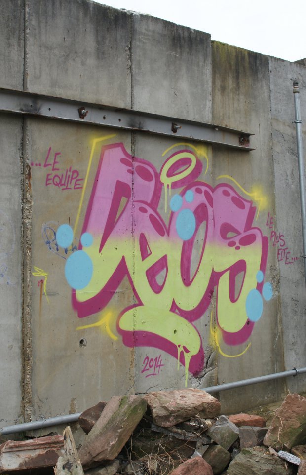 Graffiti Wall in Frankfurt - Photo by SuperBoy1312 - deos, Frankfurt