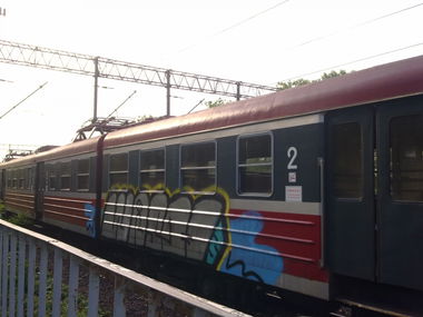 Graffiti Train - Photo by SuperFunkyCrew