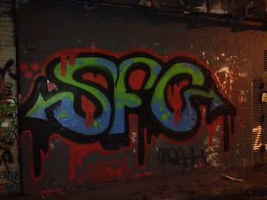 Graffiti Bombing - Photo by SuperFunkyCrew (2016)