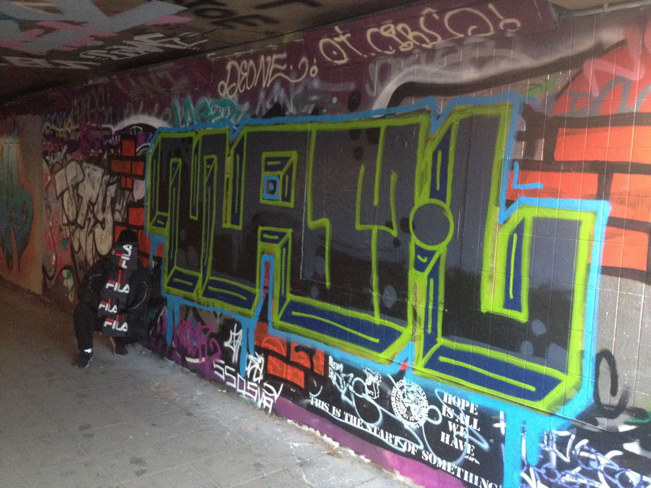 Graffiti Wall - Photo by SuperFunkyCrew (2016)