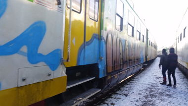 Graffiti Train - Photo by SuperFunkyCrew