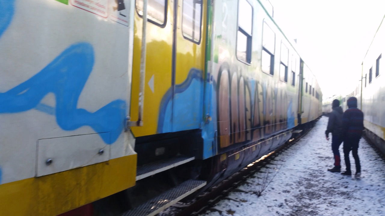 Graffiti Train - Photo by SuperFunkyCrew