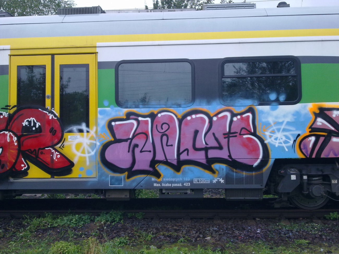 Graffiti Train - Photo by SuperFunkyCrew