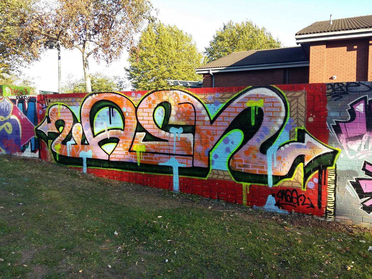 Graffiti Wall in Selly Oak Birmingham - Photo by SuperFunkyCrew - Selly, oak, Birmingham (2018)