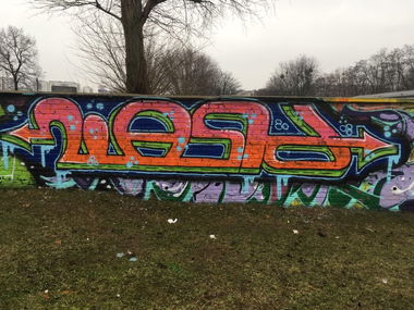 Graffiti Wall in Warsaw - Photo by SuperFunkyCrew