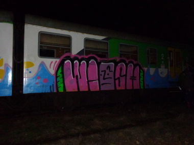 Graffiti Train - Photo by SuperFunkyCrew