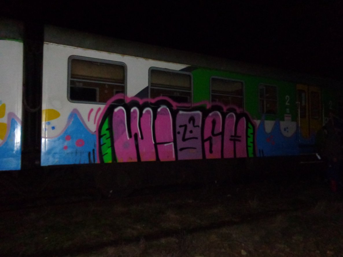 Graffiti Train - Photo by SuperFunkyCrew
