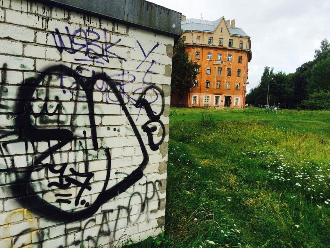 Graffiti Wall - Photo by Superchepush - LATVIA, GRAFFITI