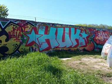 Graffiti Wall - Photo by Superchepush - LATVIA