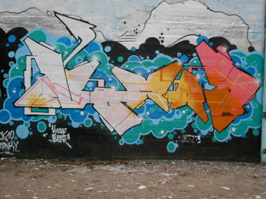 Graffiti Wall - Photo by SuppenSoldat - Nomad, Hamburg, Graffiti (2012)