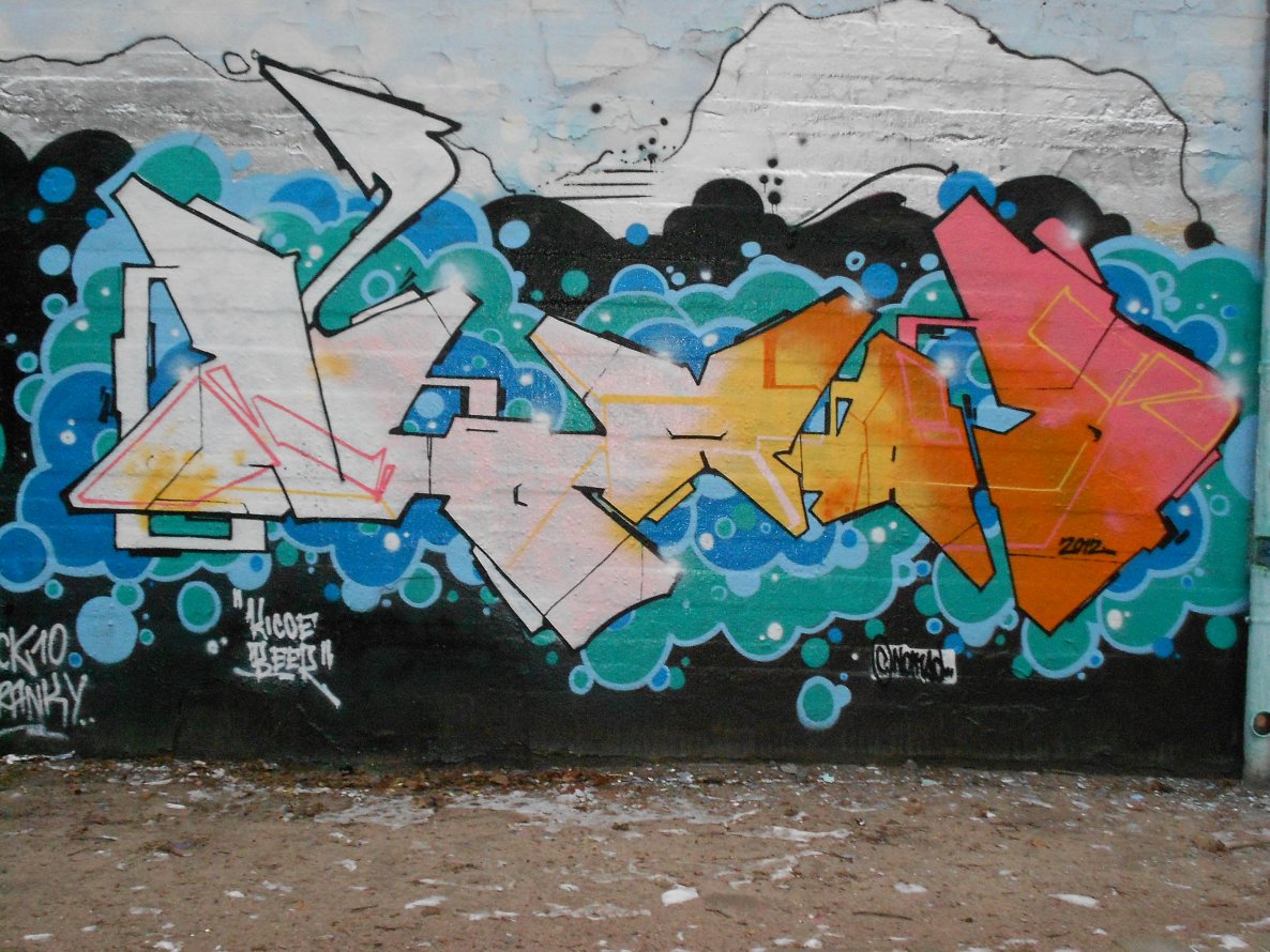 Graffiti Wall - Photo by SuppenSoldat - Nomad, Hamburg, Graffiti (2012)