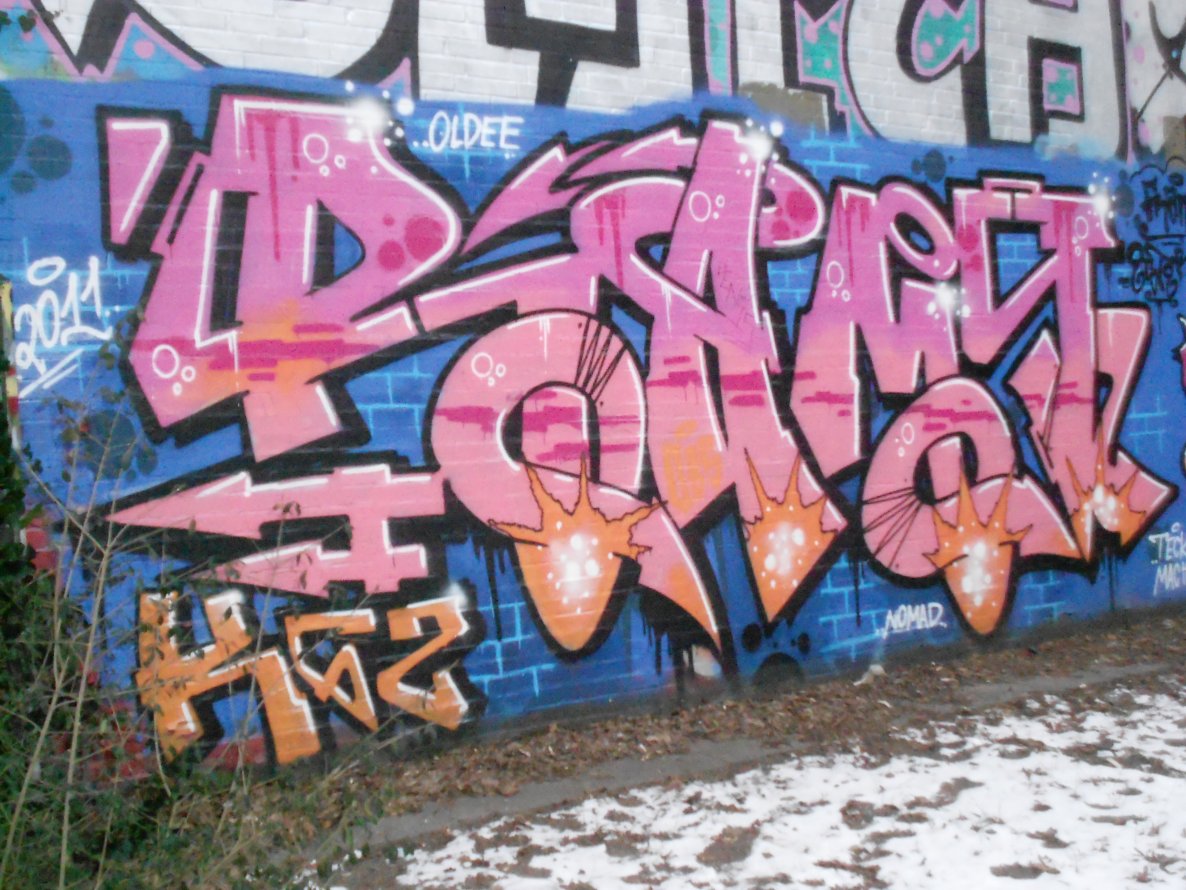 Graffiti Wall in Norderstedt - Photo by SuppenSoldat - Rams, Hamburg, 2011 (2011)