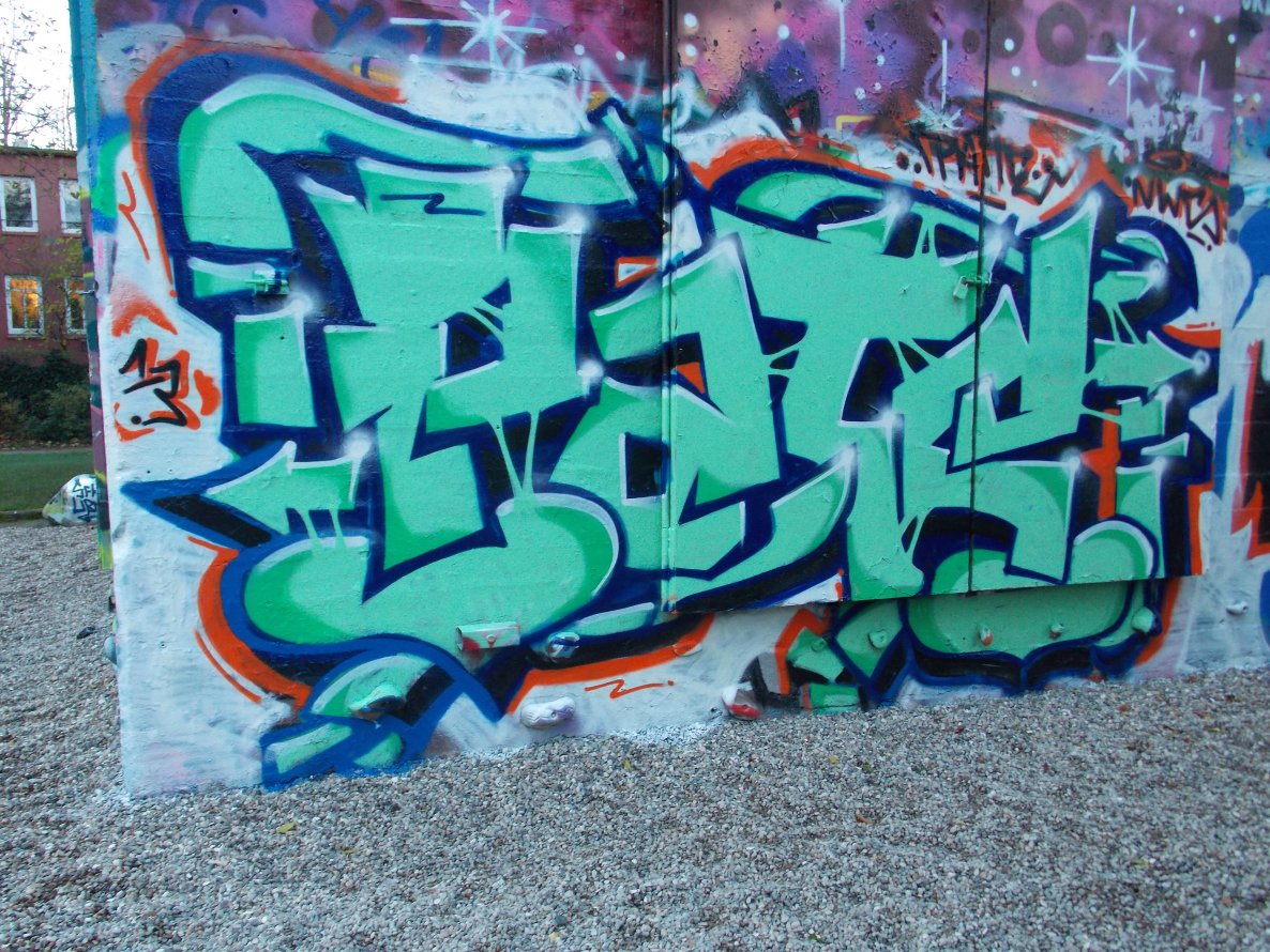 Graffiti Wall in Hamburg - Photo by SuppenSoldat - Pate, Nws, Hamburg (2013)