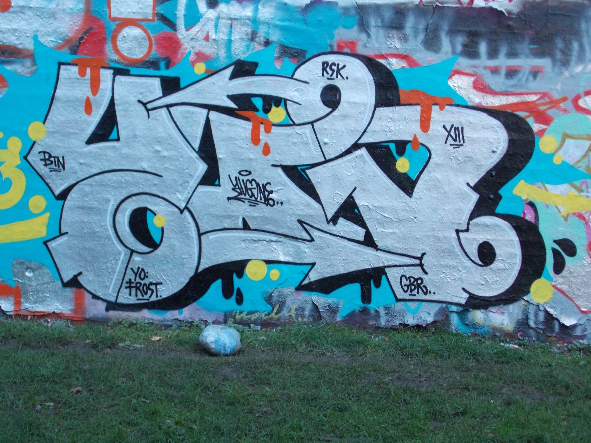 Graffiti Wall - Photo by SuppenSoldat - Yug, One, Hamburg (2013)