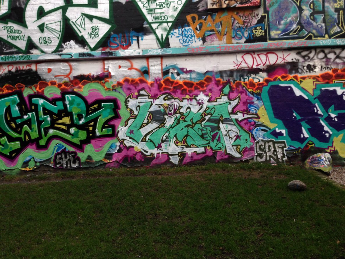 Graffiti Wall - Photo by SuppenSoldat - Dieq, Srf, Hamburg (2013)