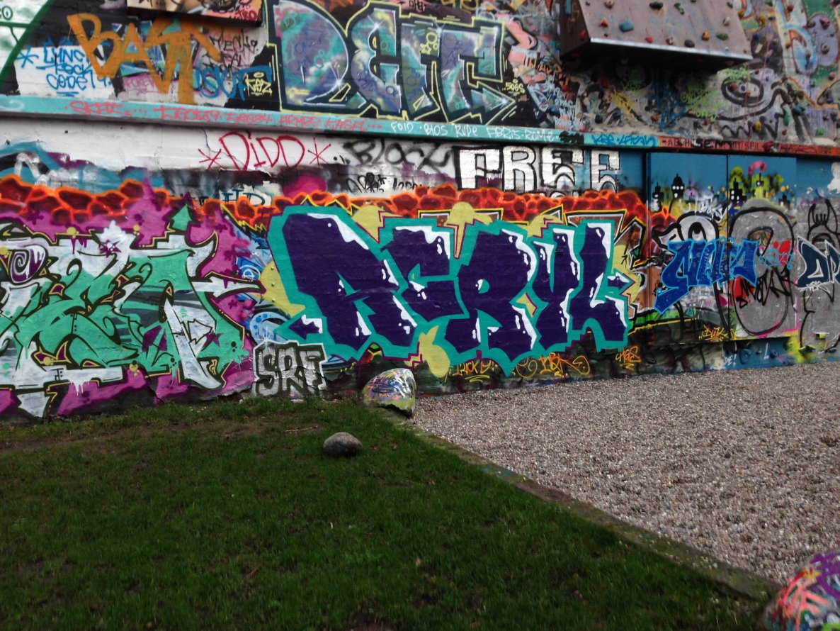 Graffiti Wall - Photo by SuppenSoldat - Acryl, Srf, Nws (2013)