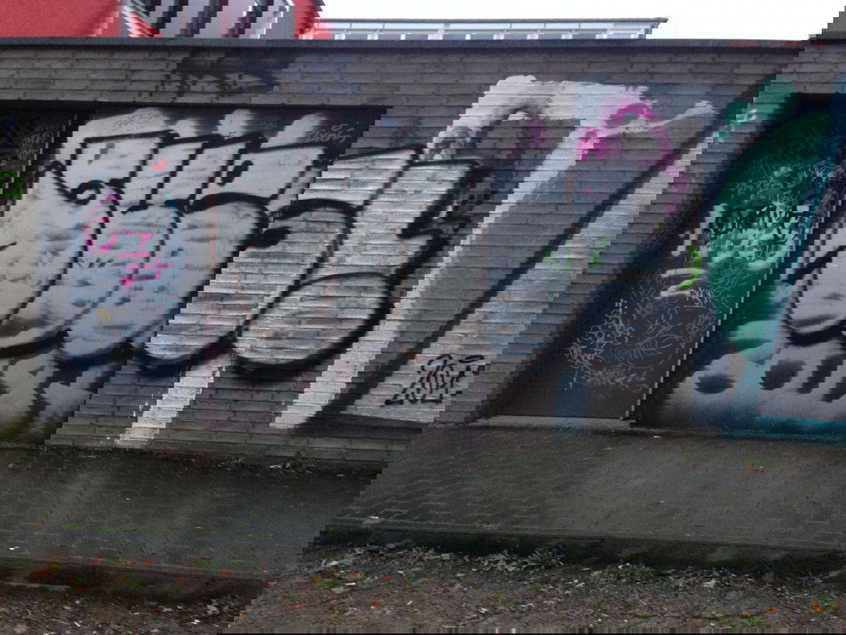 Graffiti Bombing - Photo by SuppenSoldat - Ques, Hamburg, 2014 (2014)