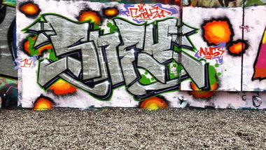 Graffiti Wall - Photo by SuppenSoldat - Snek, Nws, Hamburg (2014)