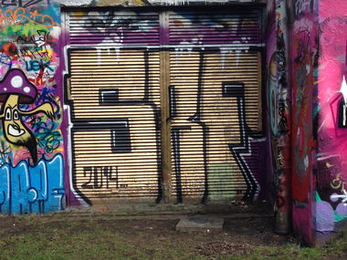 Graffiti Wall - Photo by SuppenSoldat - Srf, Hamburg, SRF (2014)