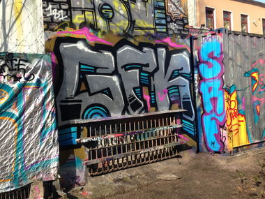 Graffiti Wall - Photo by SuppenSoldat - Gfk, Srf, 187 (2014)