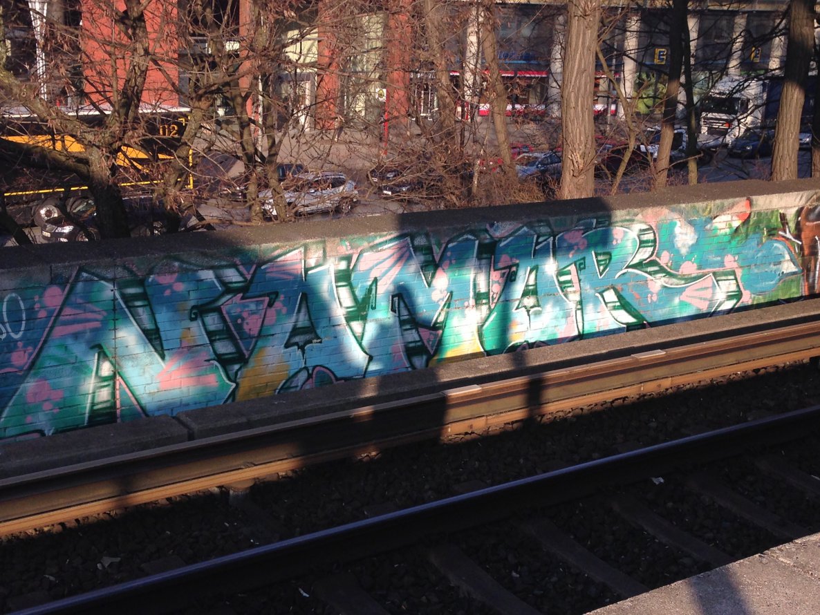 Graffiti Wall in Hamburg - Photo by SuppenSoldat - Nomor, 180, Hamburg (2014)