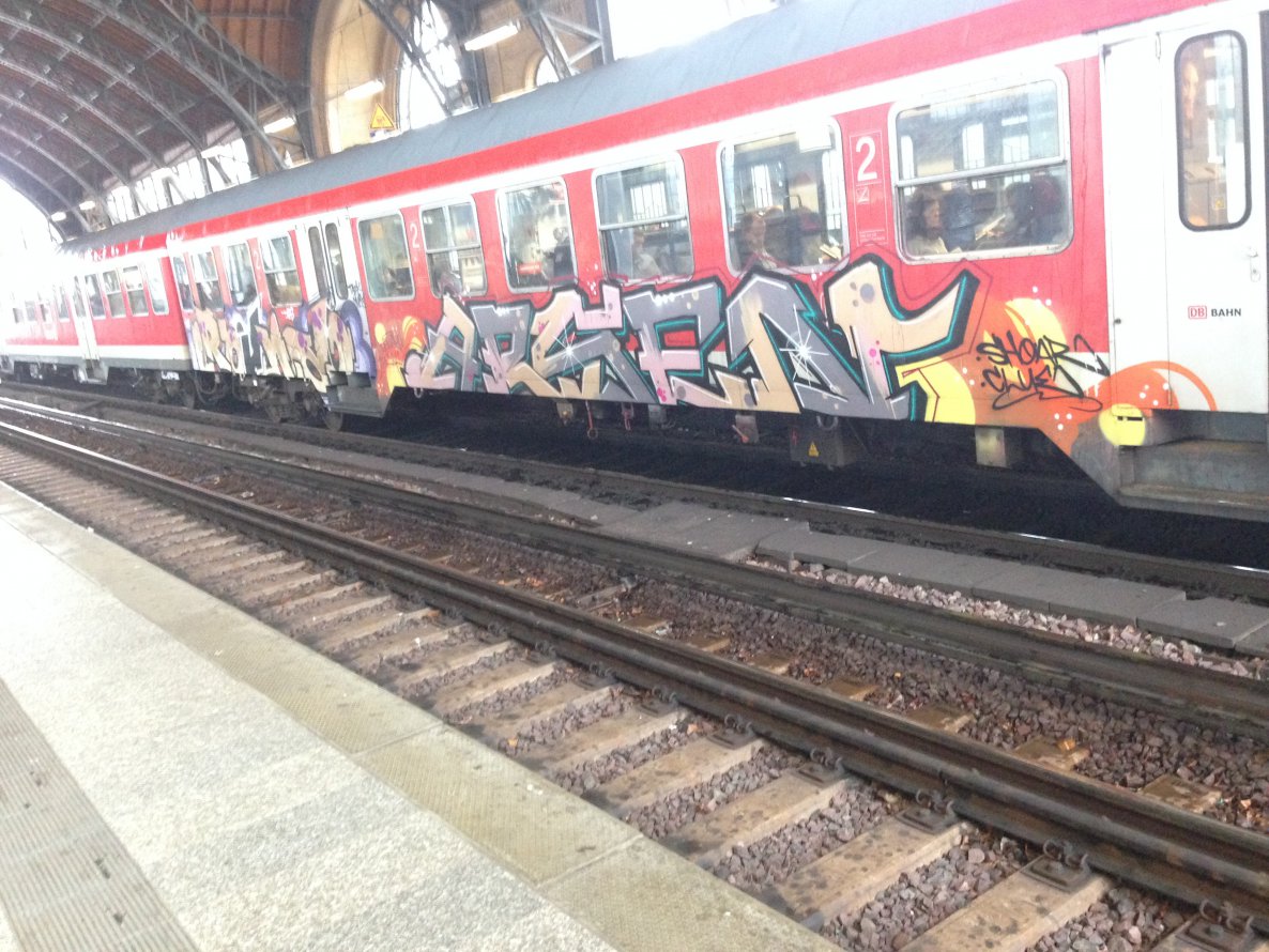 Graffiti Wall in Hamburg - Photo by SuppenSoldat - Round, Arsen, Hamburg (2014)